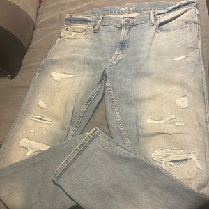 Old navy distressed look jeans size 38waist 30 length